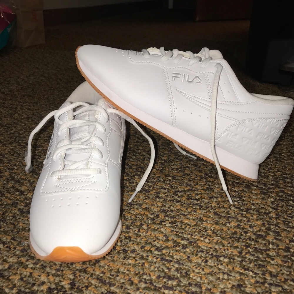 White FILA Sneakers